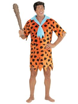 Fato de homem das cavernas Peter Flintstones tamanho adulto.