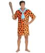 Fato de homem das cavernas Peter Flintstones tamanho adulto.