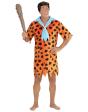 Fato de homem das cavernas Peter Flintstones tamanho adulto.