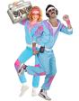 Disfraz Chandal de los  80 Azul Unisex