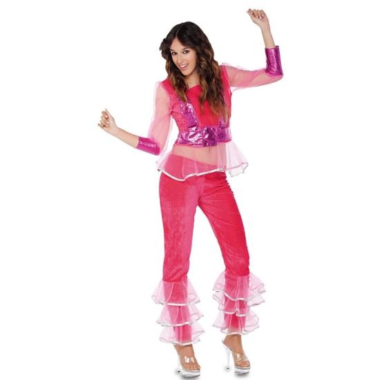 Fato de menina Abba rosa Fato de menina Abba rosa