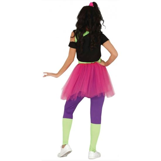 Fato engraçado de menina dos anos 80 para adulto Fato engraçado de menina dos anos 80 para adulto