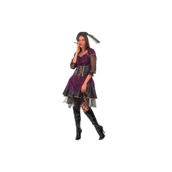 Fato adulto menina de salão tamanho T-4 Fato adulto menina de salão tamanho T-4