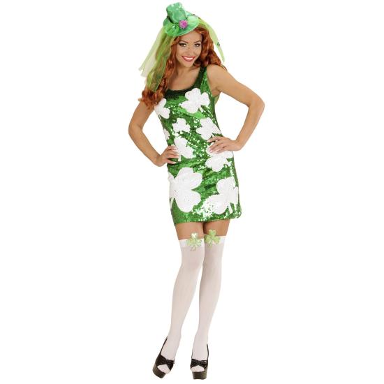 Fato de menina do dia de São Patrício Fato de menina do dia de São Patrício