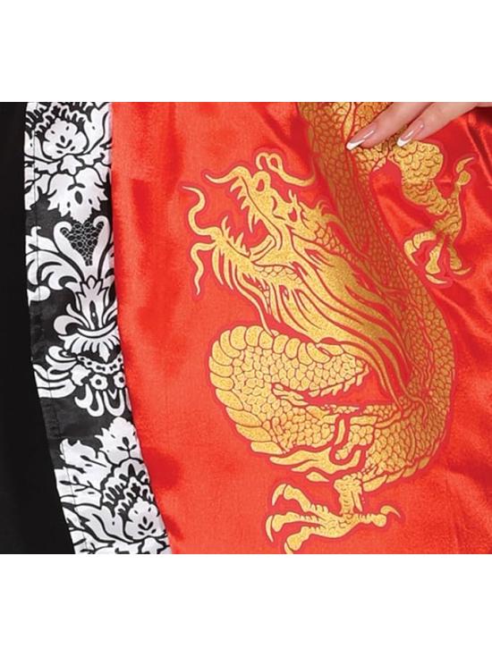 Traje tradicional chinês feminino – vestido e cinto