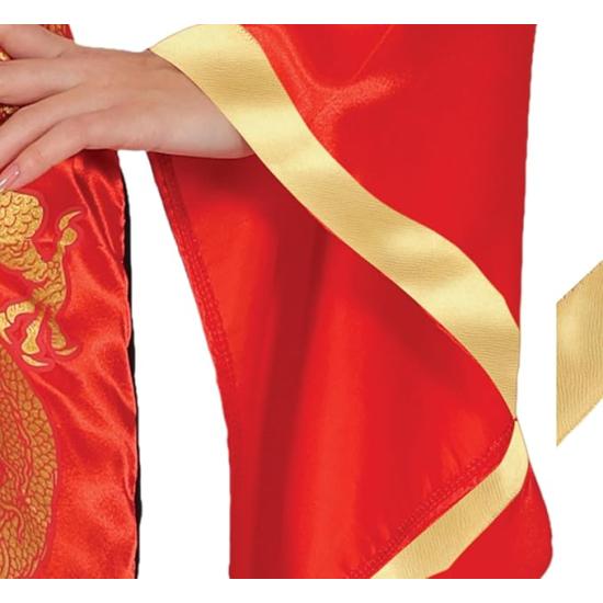 Traje tradicional chinês feminino – vestido e cinto