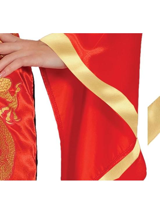 Traje tradicional chinês feminino – vestido e cinto