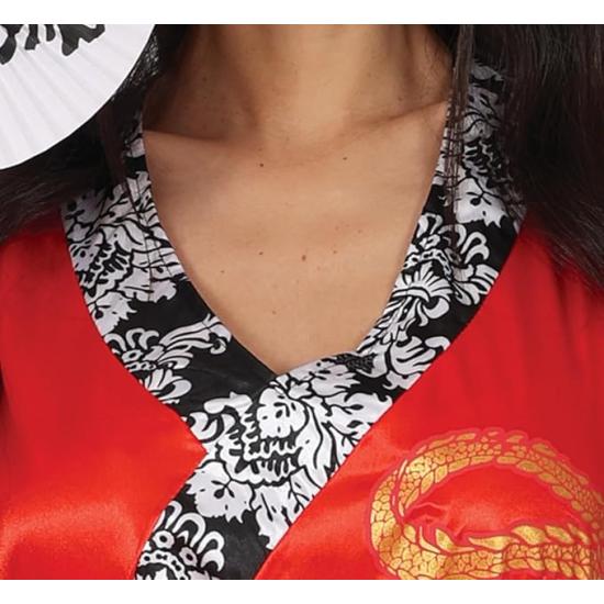 Traje tradicional chinês feminino – vestido e cinto