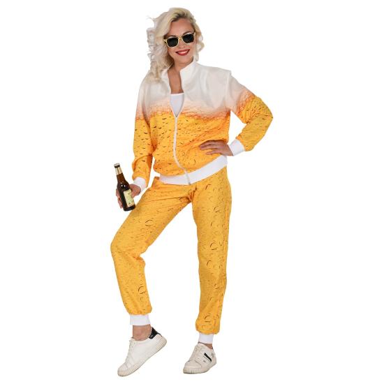 Fato de treino de cerveja para adulto