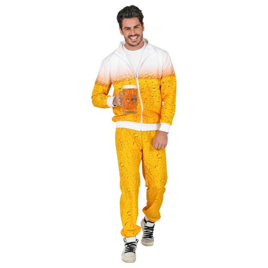 Fato de treino de cerveja para adulto