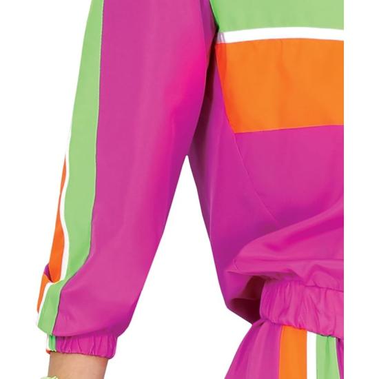 Fantasia de ginasta feminina dos anos 80