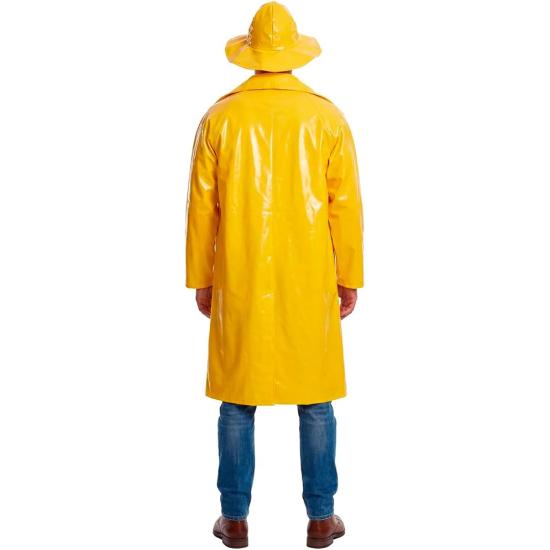 Fantasia de marinheiro amarelo unissex para adultos