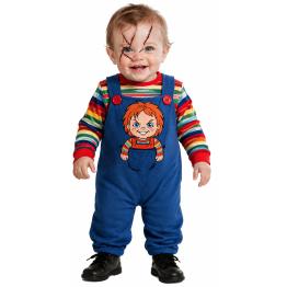 Fantasia de Chucky, o Boneco Maligno, para Bebê
