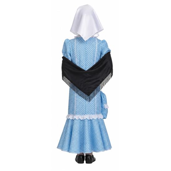 Fantasia Chulapa Azul para Meninas