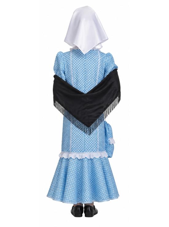 Fantasia Chulapa Azul para Meninas