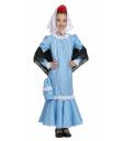 Fantasia Chulapa Azul para Meninas