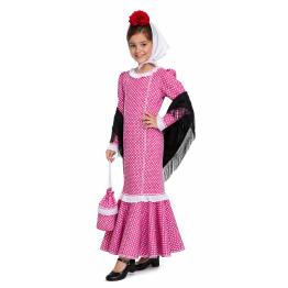 Fantasia Chulapa Rosa Infantil | Santo Isidro