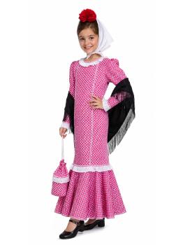 Fantasia Chulapa Rosa Infantil | Santo Isidro