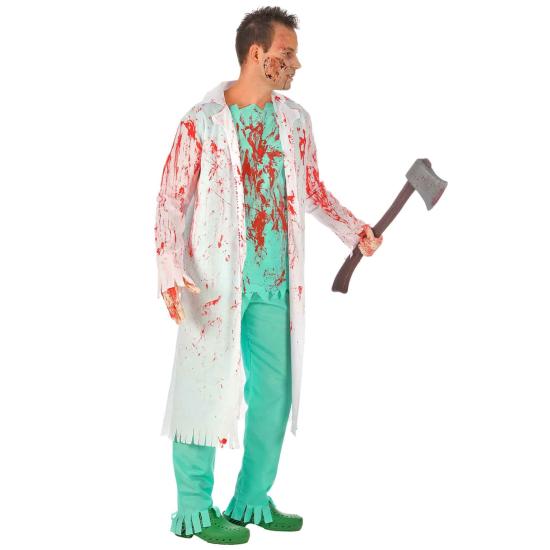Fantasia de cirurgião assassino tamanho adulto