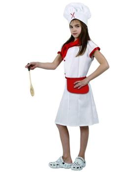 Fantasia de cozinheira trabalhadora