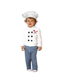 Fantasia de chef de bebê