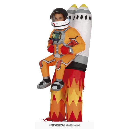 Fantasia de foguete inflável adulto