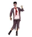 Traje de estudante zumbi tamanho adulto
