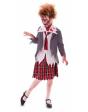 Fantasia de colegial zumbi.girl