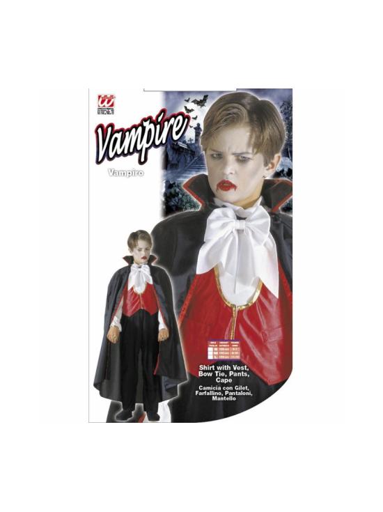 Fato de Conde Drácula infantil