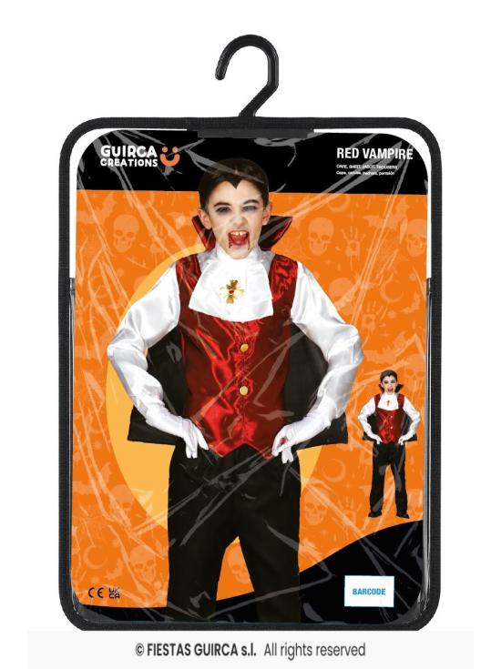 Fato de Conde Vampiro para criança