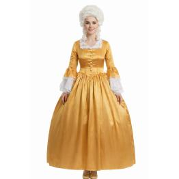 Traje de cortesã nobre para mulheres adultas