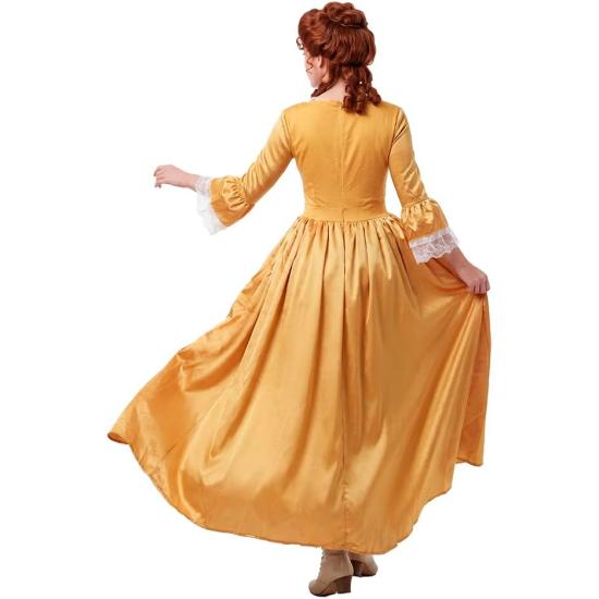 Traje de cortesã nobre para mulheres adultas