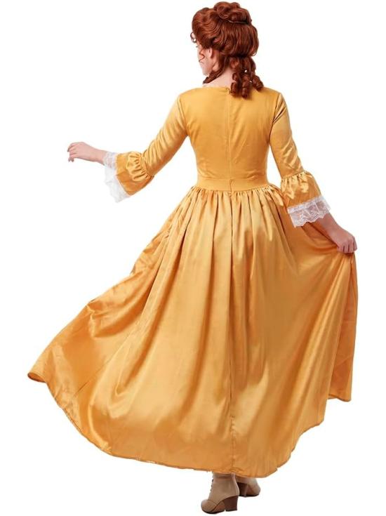 Traje de cortesã nobre para mulheres adultas
