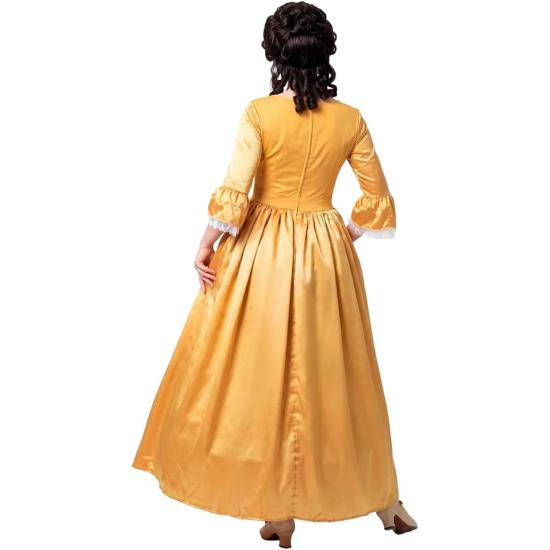 Traje de cortesã nobre para mulheres adultas