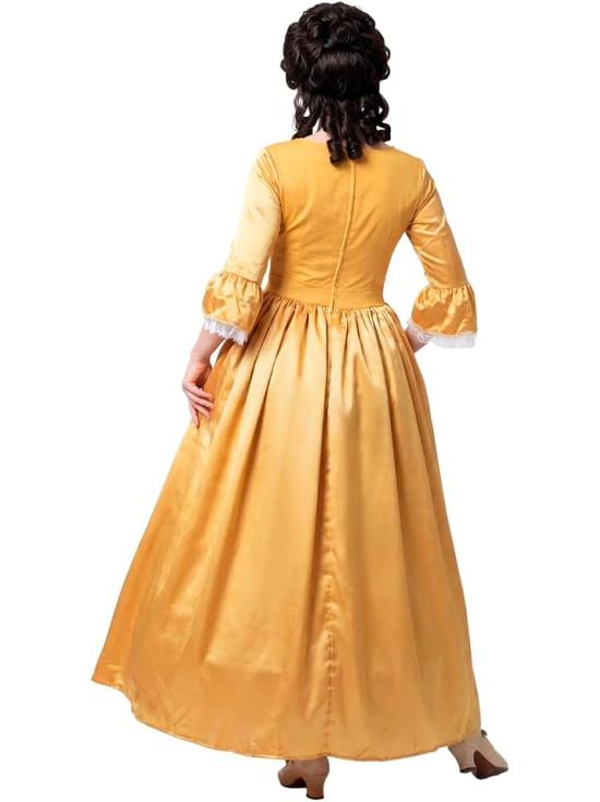 Traje de cortesã nobre para mulheres adultas