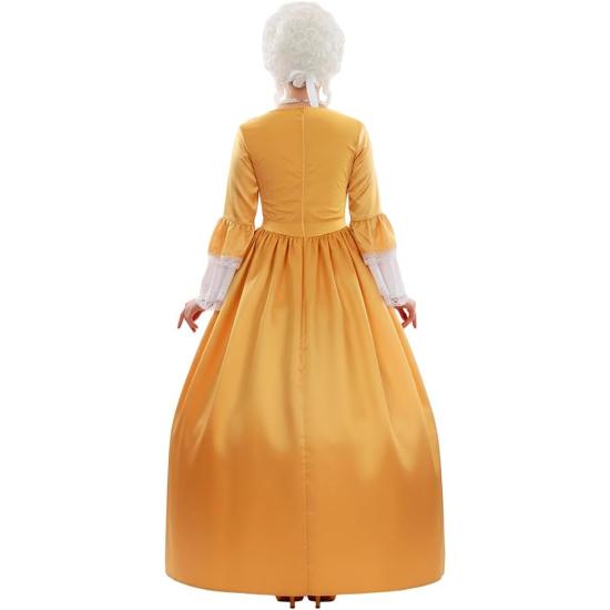 Traje de cortesã nobre para mulheres adultas