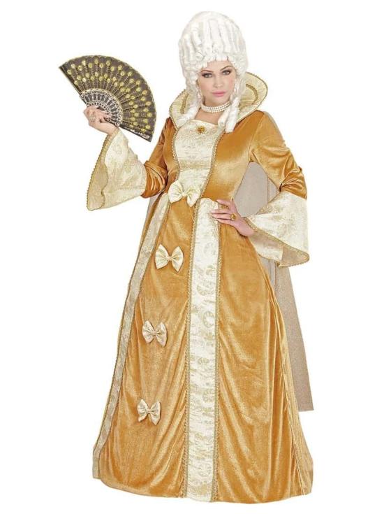 Fantasia luxuosa de cortesã veneziana