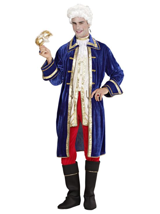 Fantástico fato de cortesã de Casanova para adulto