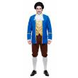 Traje de cortesão para homens adultos