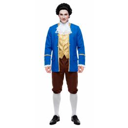 Traje de cortesão para homens adultos