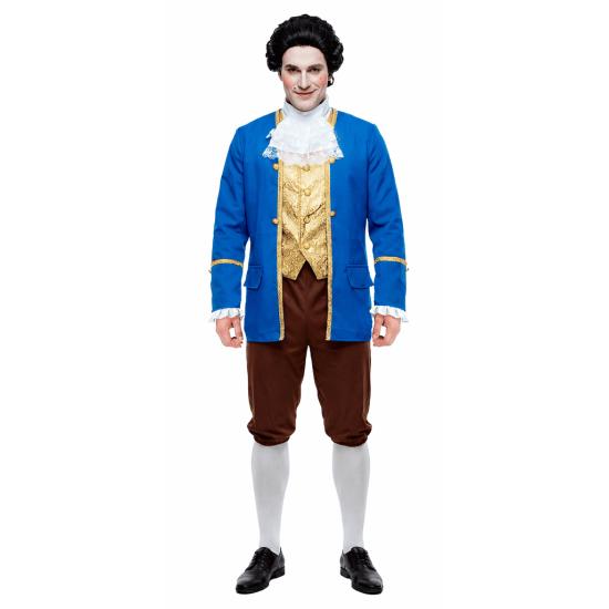 Traje de cortesão para homens adultos