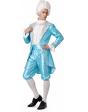Traje de cortesão real inglês do século XIX para adultos