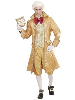 Traje luxuoso de cortesão veneziano
