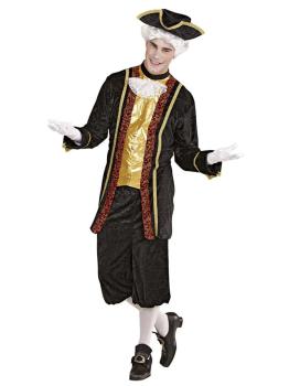 Traje de cortesão veneziano de época adulta