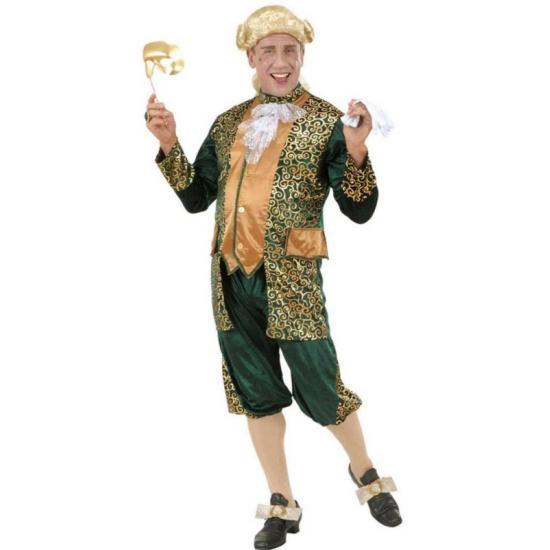 Fato de cortesã verde para homem Fato de cortesã verde para homem