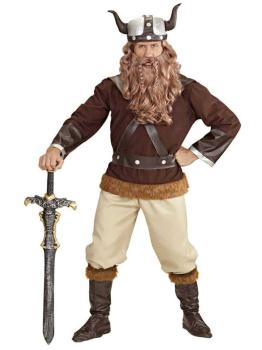 Fato de viking cruel para homem