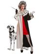 Fato de Cruella de Vil 101 Dálmatas para adulto