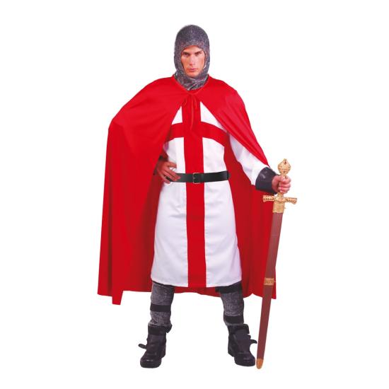 Fato de Cruzado Medieval para adulto tamanho L (52-54)