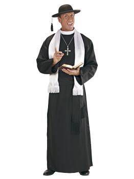 Fato de pároco para adulto