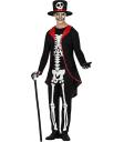 Fato elegante do Dia dos Mortos para menino